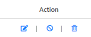 Action Icons